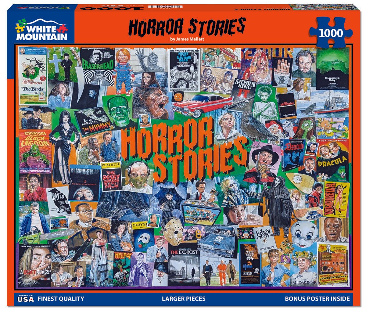 Horror Stories (1984pz) - 1000 Piece Jigsaw Puzzle